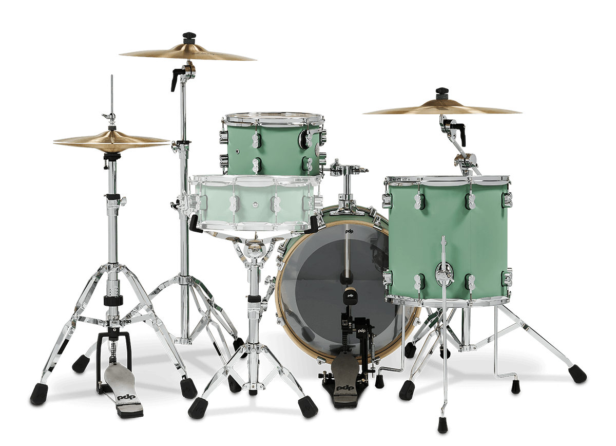 PDP Concept Maple Bop 3-Piece Shell Pack - Satin Seafoam