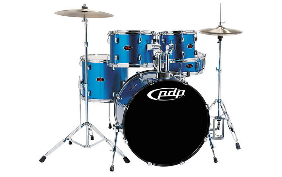 PDP Mainstage 5 Piece Drumset W/800 Series Hardware - Blue