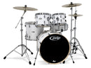 PDP Mainstage 5 Piece Drumset W/800 Series Hardware - White