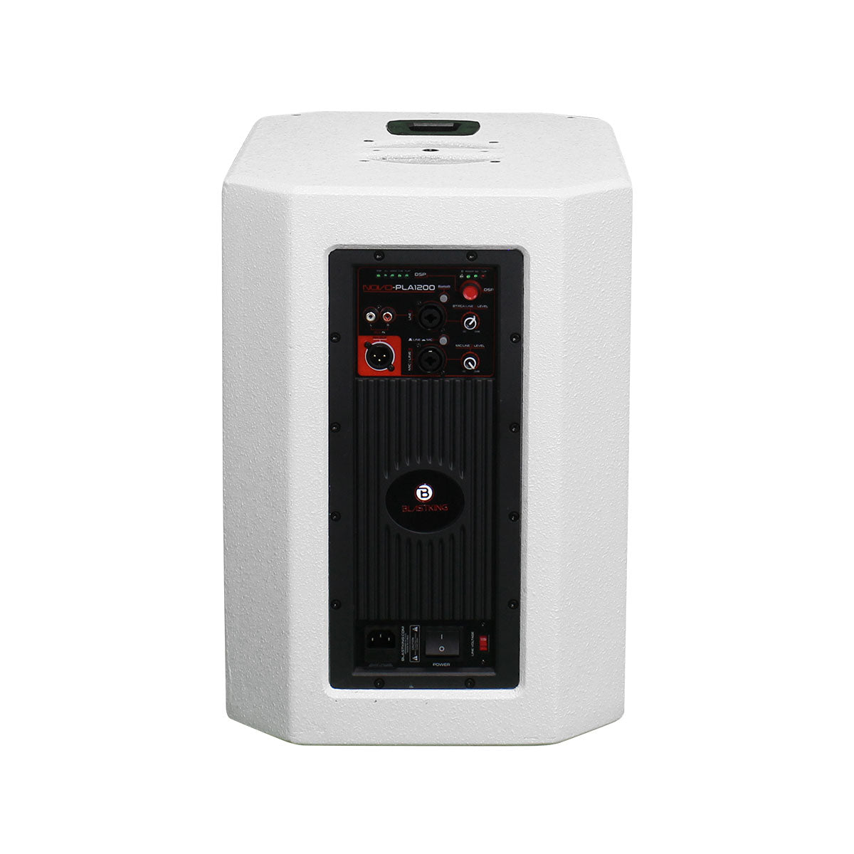 Blastking PLA1200 1200 Watts Active Column Speaker - White