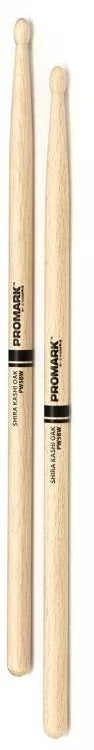 Promark Classic Attack Drumsticks Shira Kashi Oak 5B Wood Tip