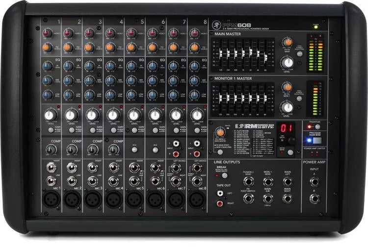 Mackie PPM608 8 Channel Powered Mixer