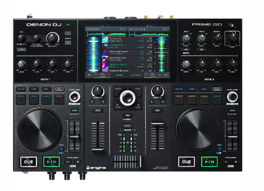 Denon DJ PRIME GO Rechargeable Standalone DJ Controller