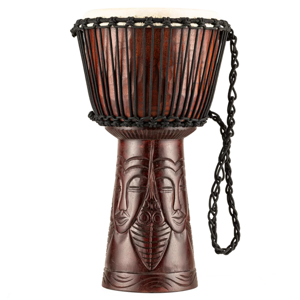 Meinl Professional PROADJ4-M 10" Djembe - African Queen Carving
