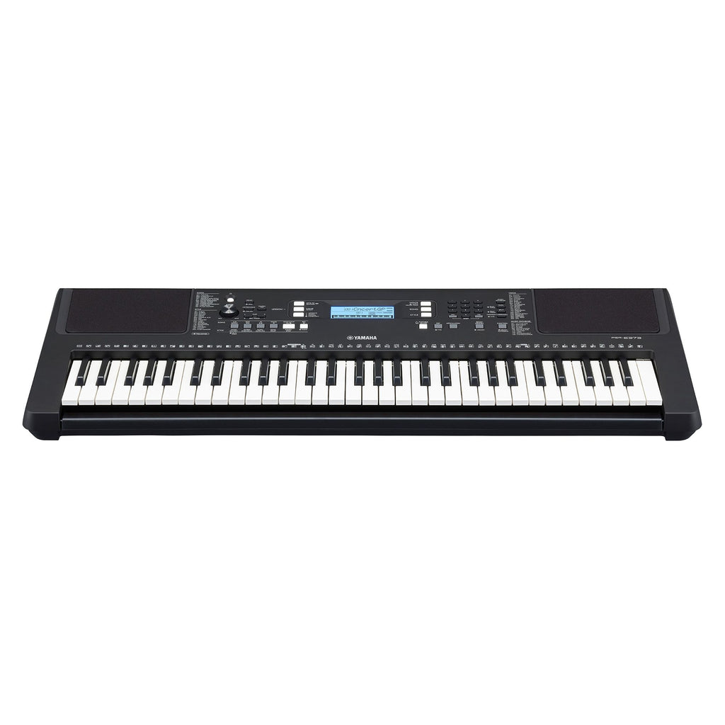 Yamaha PSR-E373 61-Key Portable Keyboard - Black - Huber Breese Music
