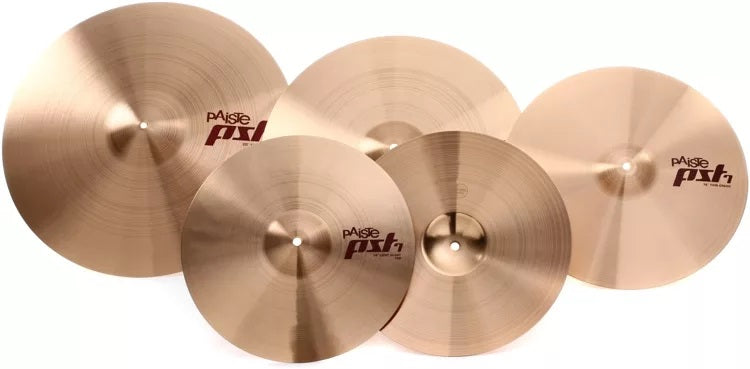 Paiste PST 7 Session Cymbal Set - 14/18/20 " - Free 16" Crash