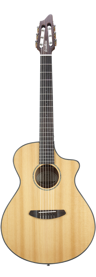 Breedlove Pursuit Concert Nylon CE Red Cedar - Mahogany