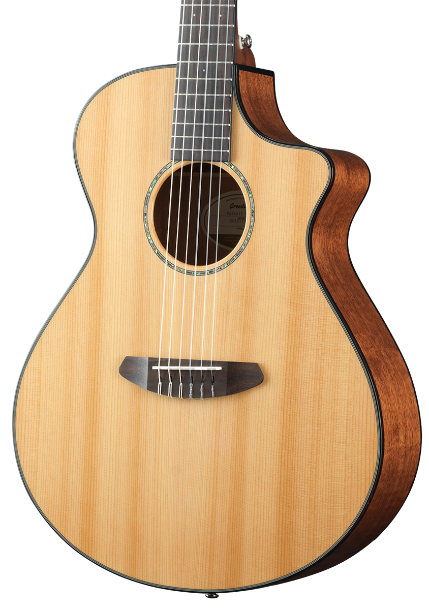 Breedlove Pursuit Concert Nylon CE Red Cedar - Mahogany