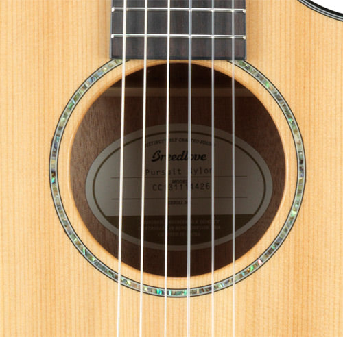 Breedlove Pursuit Concert Nylon CE Red Cedar - Mahogany