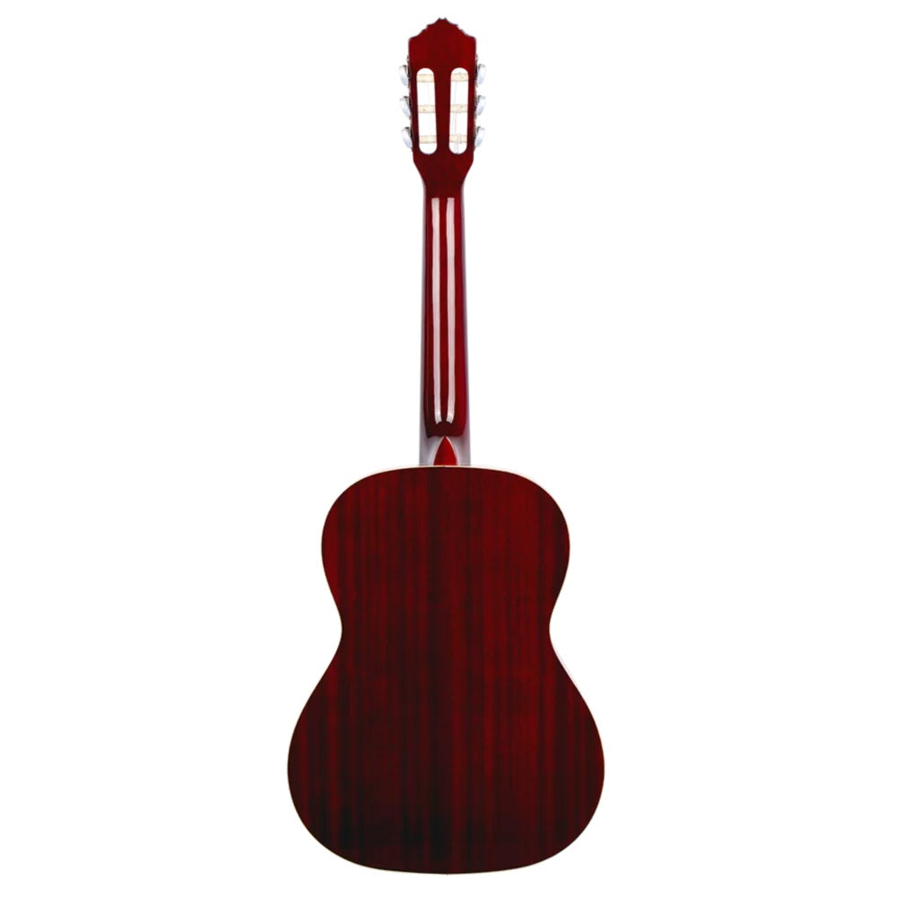 Ortega Family Series 7/8 Size Nylon String Guitar- Wine Red