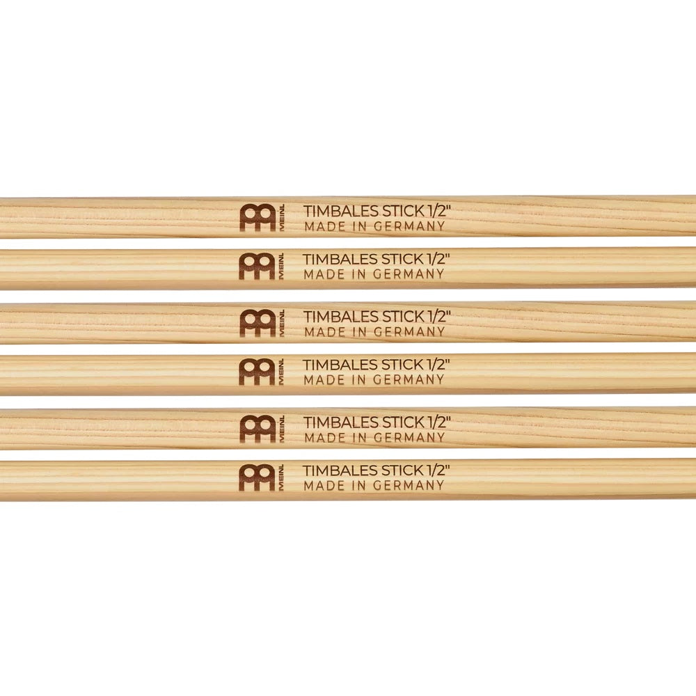Meinl Hickory  Timbale Sticks 1/2 in.- 3-Pack