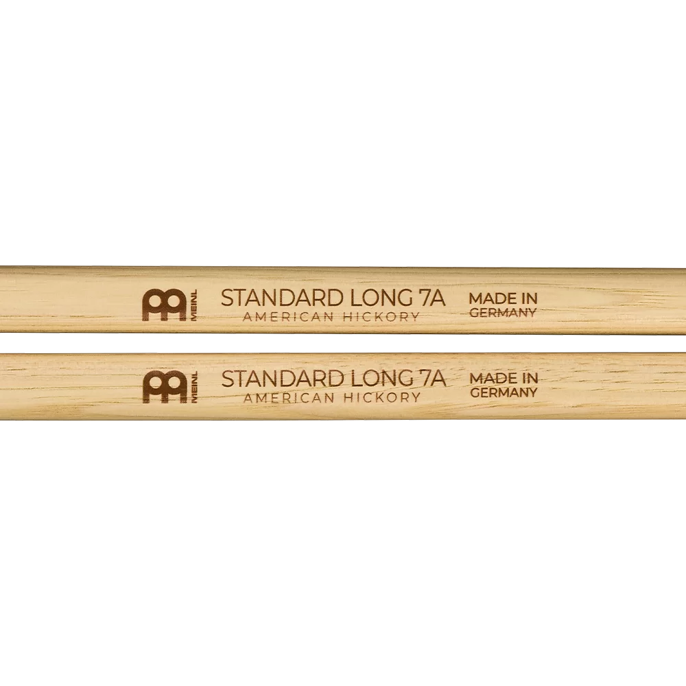 Meinl Standard Long 7A Drumsticks - American Hickory