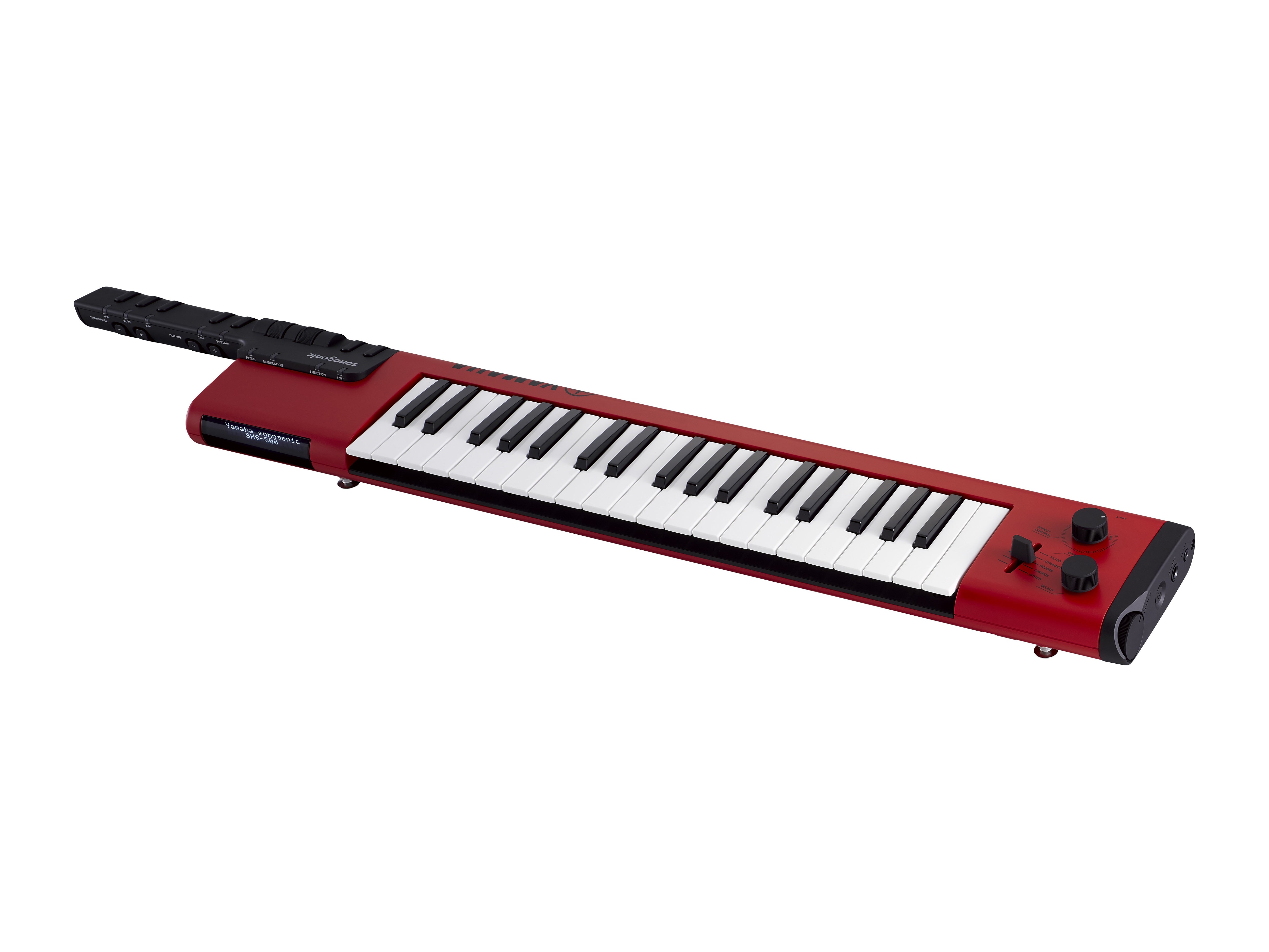 Yamaha Sonogenic SHS-500RD Keytar Instrument and MIDI Controller (Red)