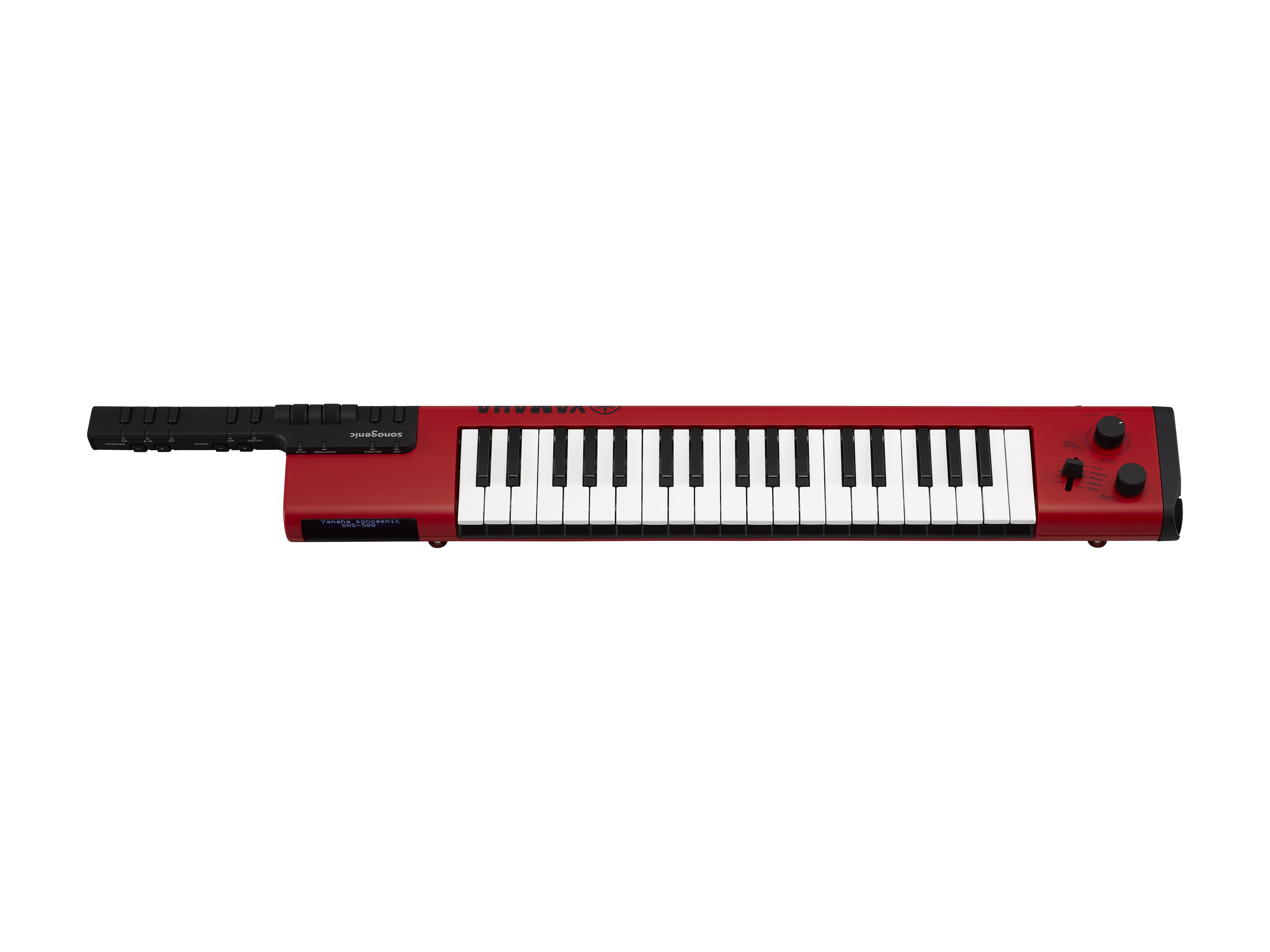 Yamaha Sonogenic SHS-500RD Keytar Instrument and MIDI Controller (Red)