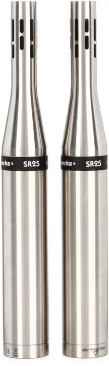 Earthworks SR25mp Small-diaphragm Condenser Instrument Microphone - Matched Pair