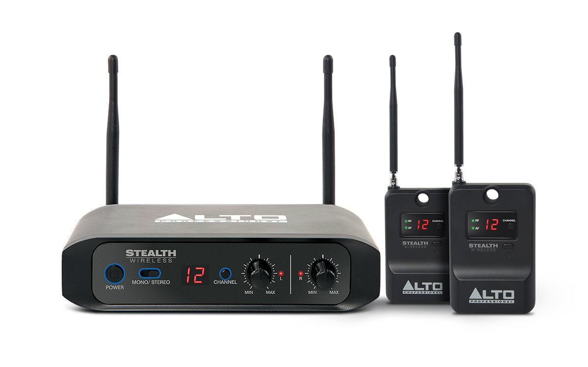 Alto Stealth Wireless System 2 Receivers & 1 Transmitter