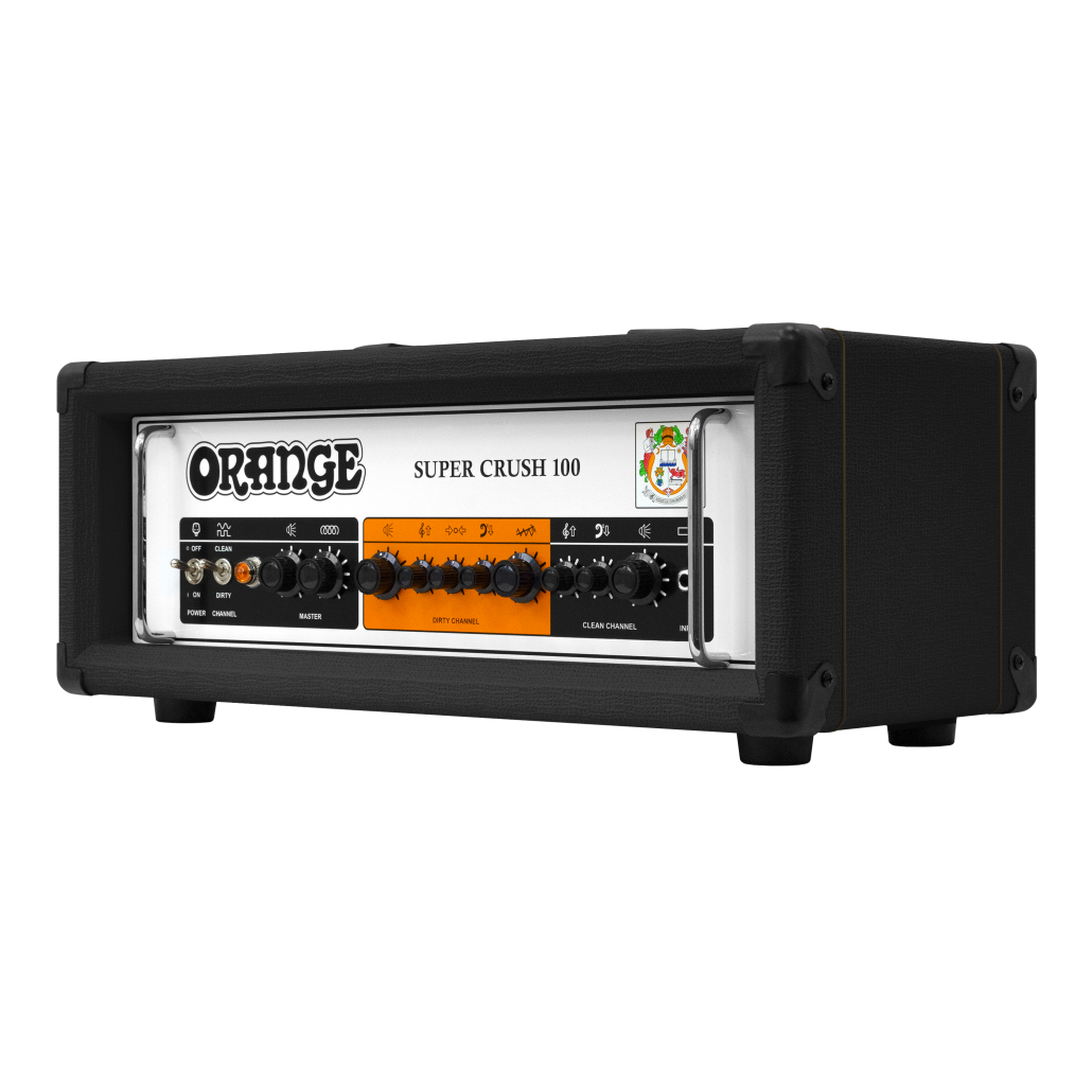 Orange Super Crush 100 - 100-Watt Solid-State Amplifier  - Black