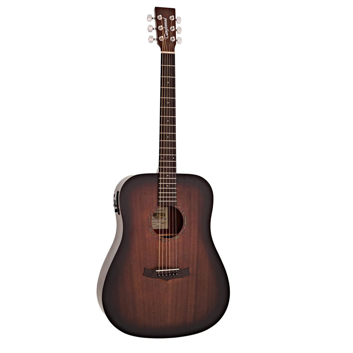 Tanglewood TWCRDE Crossroads Dreadnought Acoustic Electric Guitar - Whiskey Barrel Burst Satin