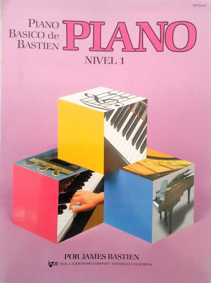 Piano Básico de Bastien - Piano Nivel 1