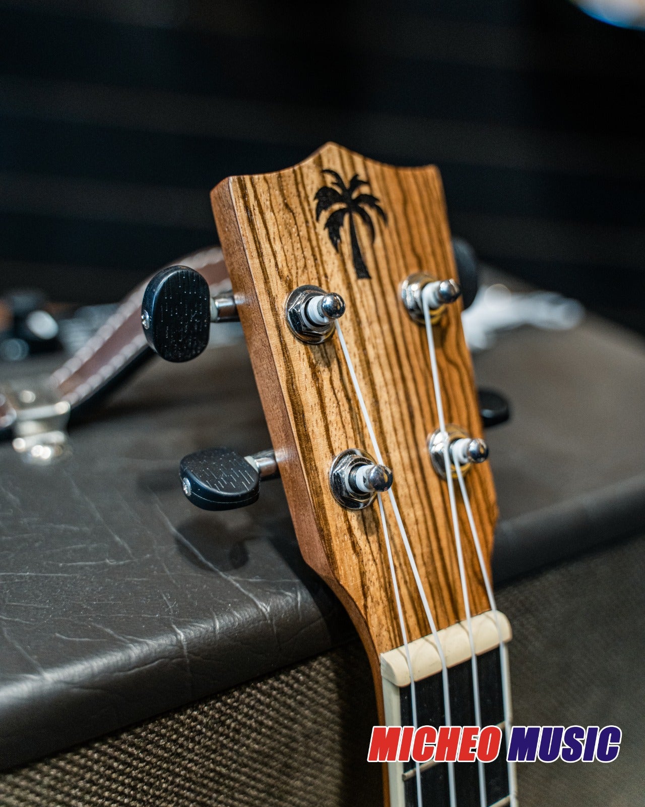 Ookala Concert Ukulele Zebra With Pick-Up