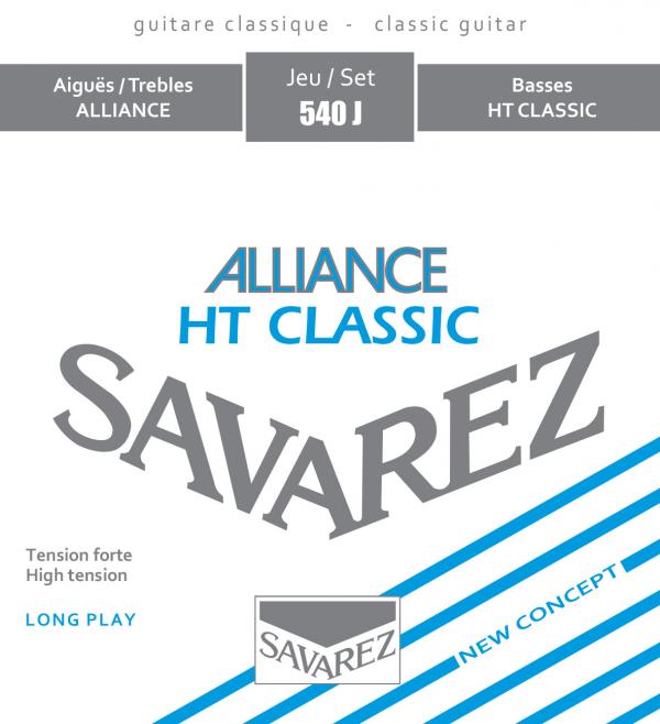 Savarez 540J .025-.044 High Tension Alliance HT Classic Guitar Strings