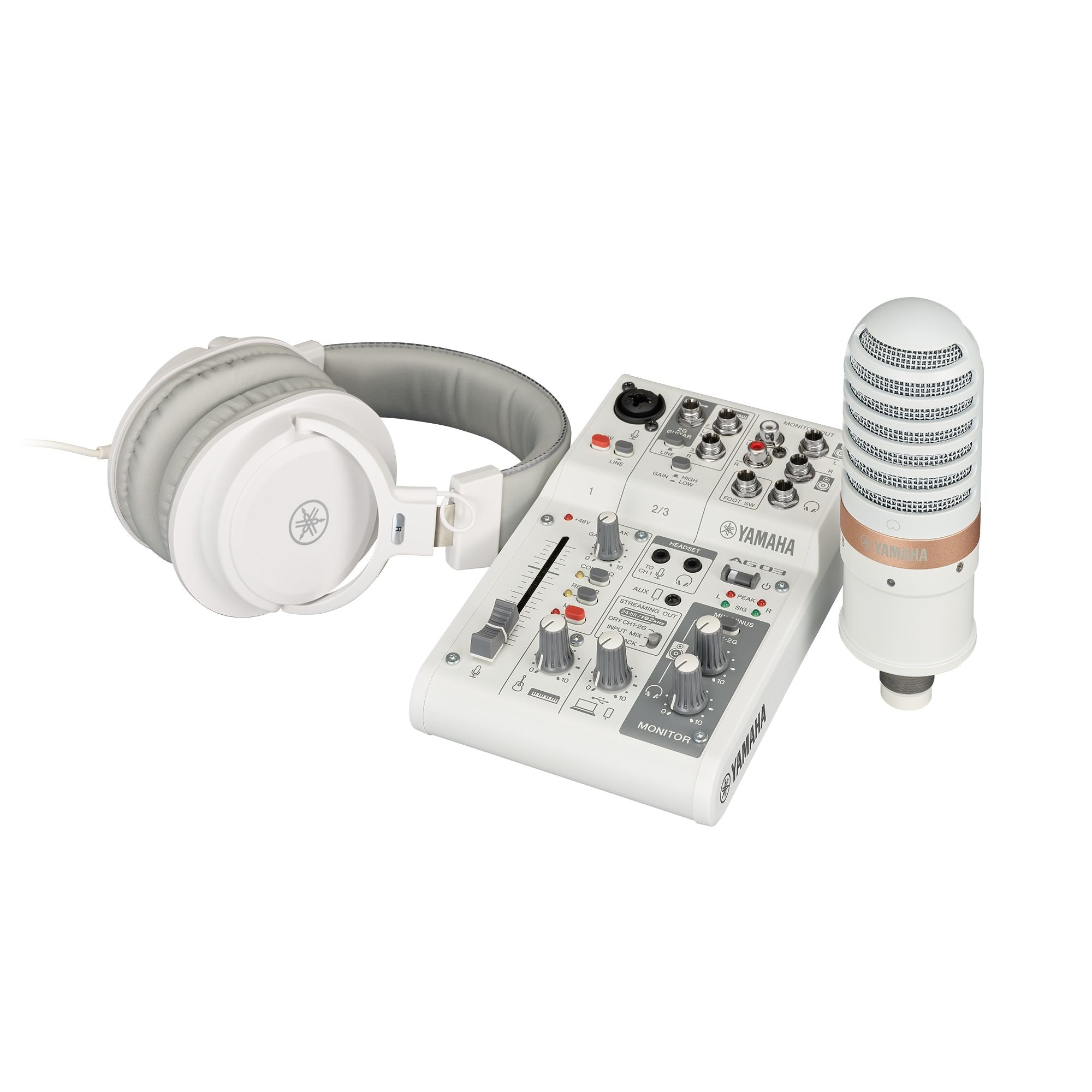 Yamaha Ag03 Mk2 Livestreaming Pack - White