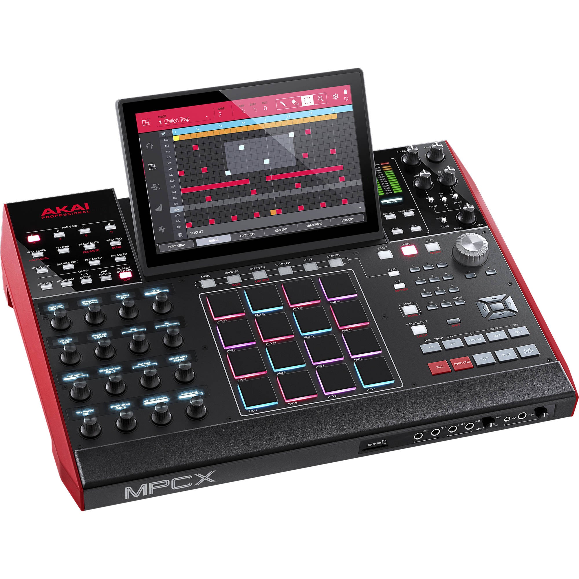Akai Professional MPC X - Centro de Producción Musical Autónomo con Muestreador y Secuenciador