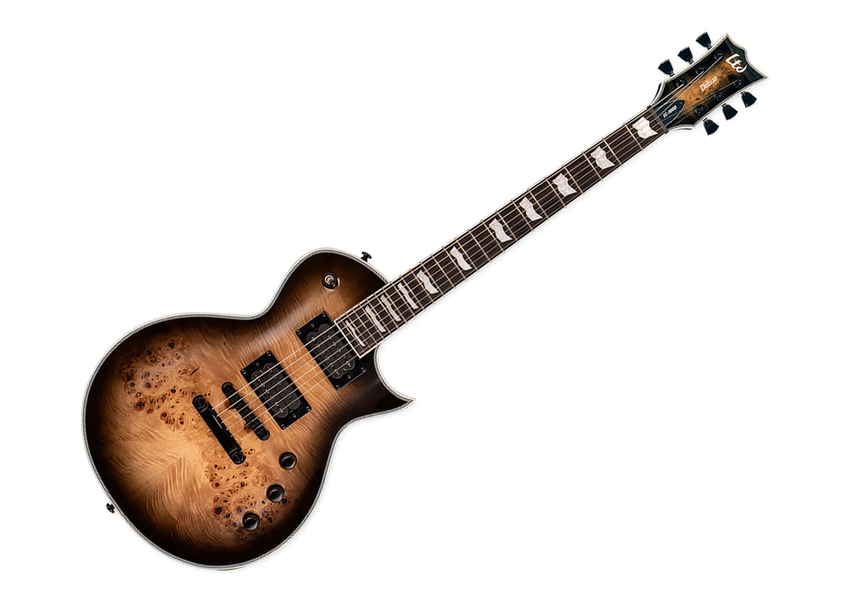 LTD EC-1000 Series Electric Guitar - Black Natural Burst/Macassar Ebony