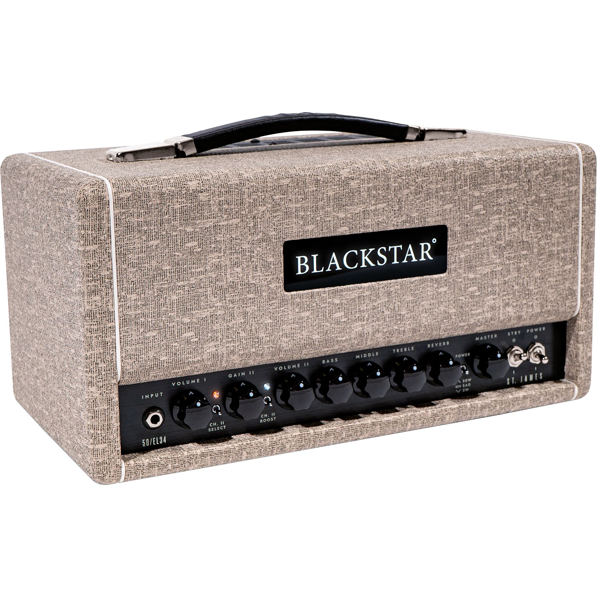 Blackstar St James 50W Tube Amplifier Head - Fawn