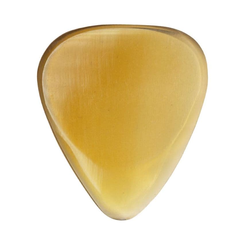 Bone Tones Clear Horn 1 Guitar Pick