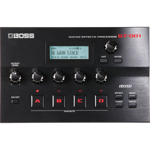 BOSS GT-001 Desktop Guitar Effects Processor