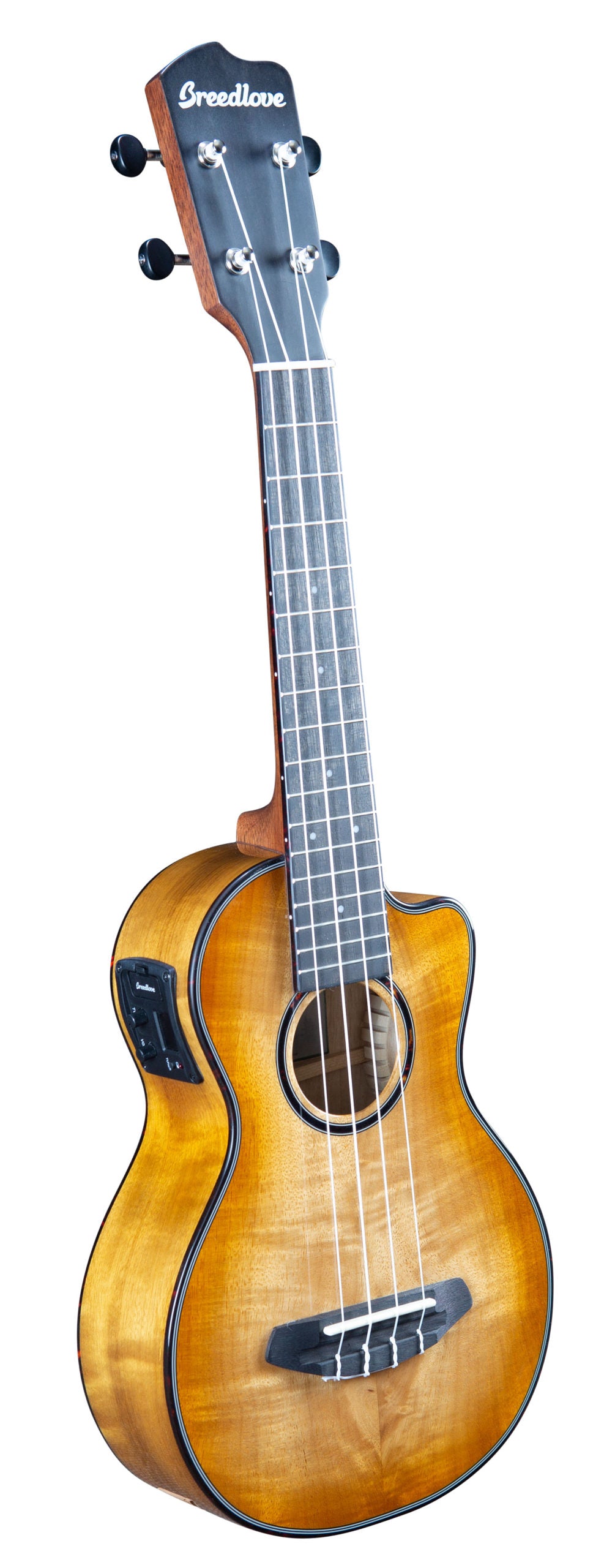 Breedlove Eco Lu'au Concert CE Acoustic-Electric Ukulele - Natural Shadow