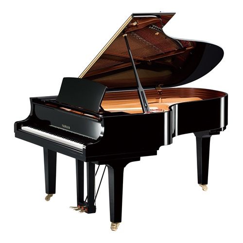 YAMAHA C5X 6'7" Conservatory Grand Piano In Polished Ebony