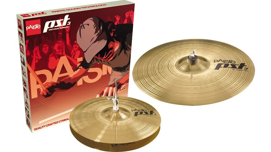 Paiste PST 3 Essential Set 14 Hi Hat & 18 Crash Ride