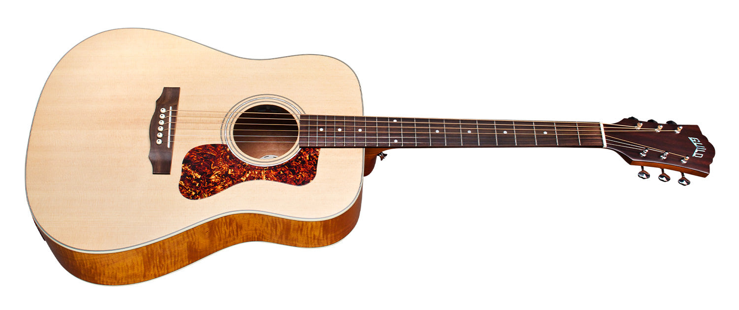 Guild D-240E Flamed Mahogany Acoustic Electric Guitar