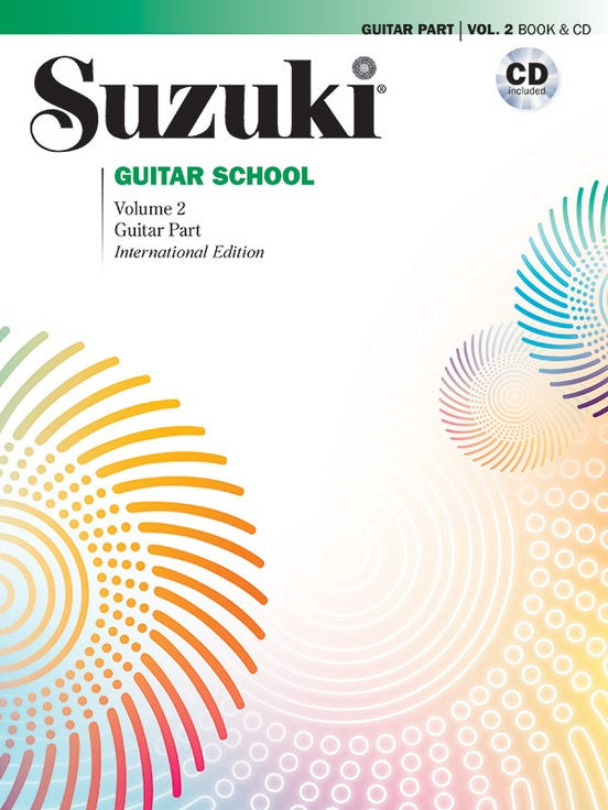 Suzuki Guitar School Guitar Part & CD- Volume 2