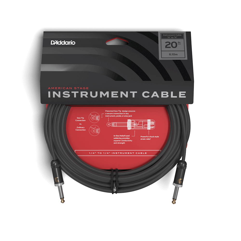 Planet Waves American Stage Instrument Cable - 20'