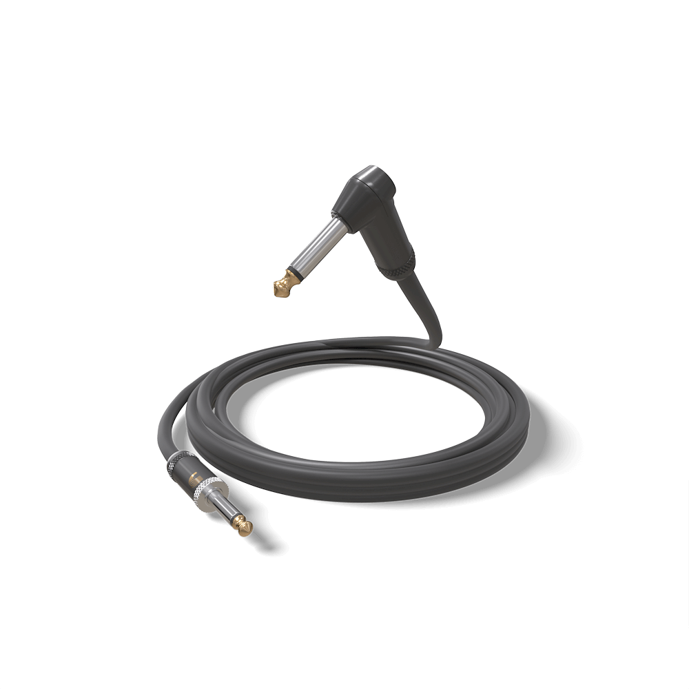 Planet Waves American Stage Instrument Cable Right Angle 15'