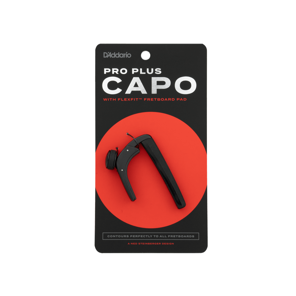 D'Addario Pro Plus Capo - Black