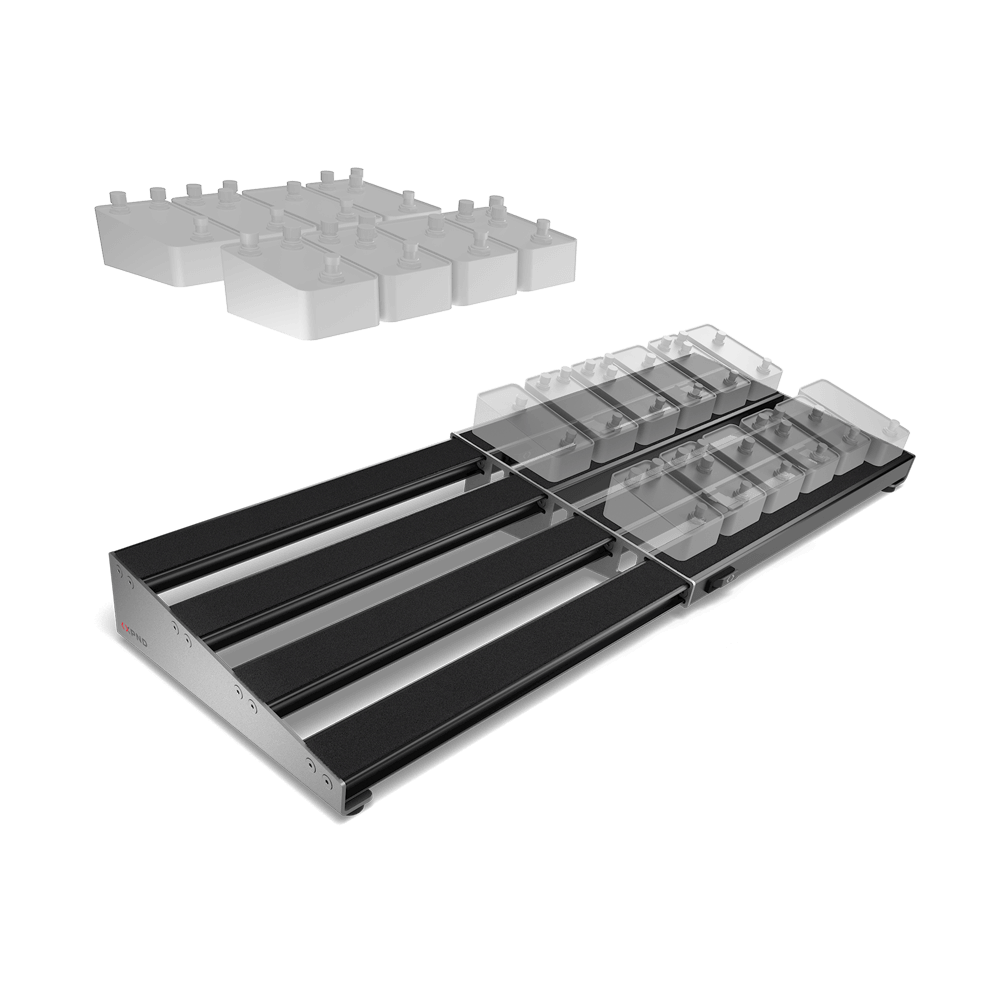 D'Addario XPND Double Row Pedalboard