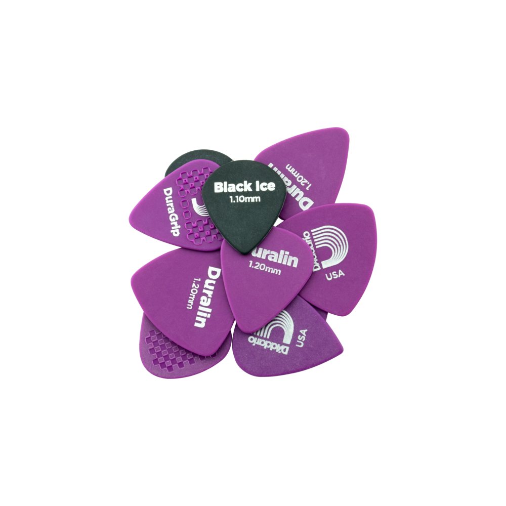 D'Addario Duralin Heavy Gauge Guitar Pick - 10 Pack