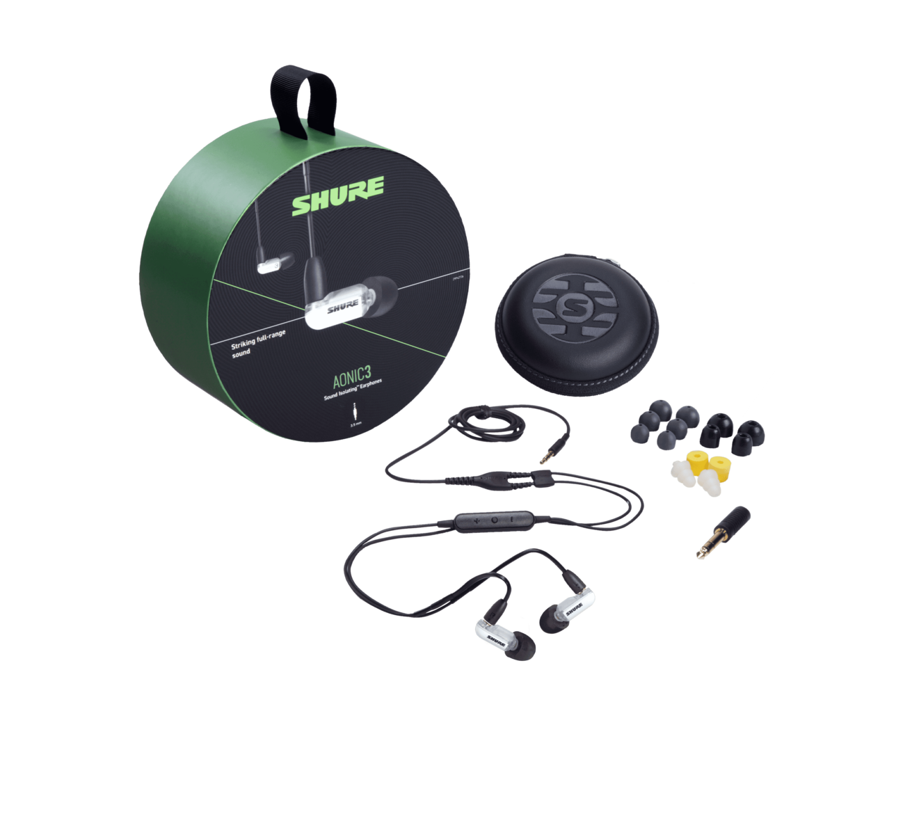 Shure AONIC 3 Sound Isolating™ Earphones White