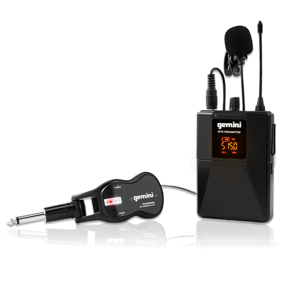 Gemini GMU-HSL100 Bodypack UHF Wireless Microphone System