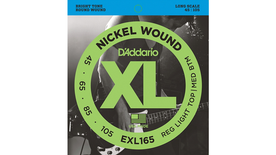 D'Addario EXL165 XL Nickel Round Wound Soft/Regular Bass Strings