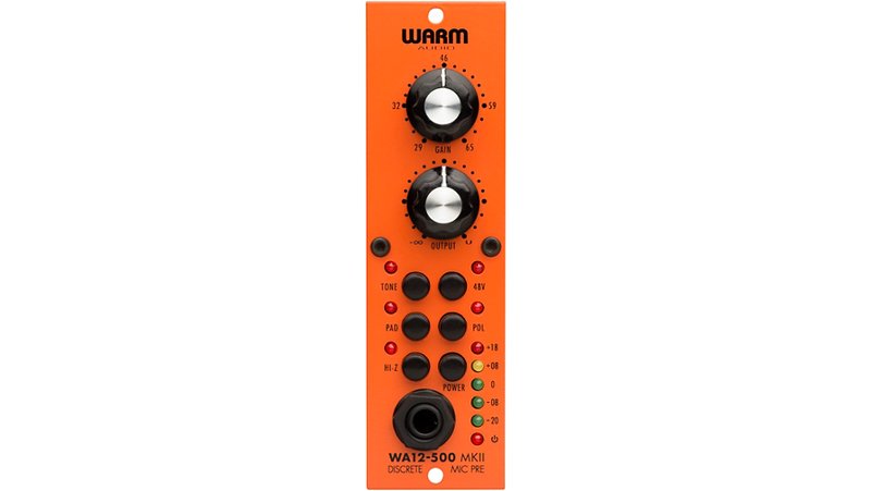 Warm Audio WA-12-500 MK2 500 Series Microphone Preamp