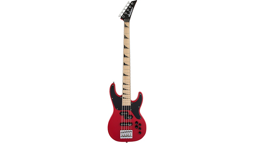 Jackson Concert Bass CBXNTM V 5 String Electric Bass - Fiesta Red
