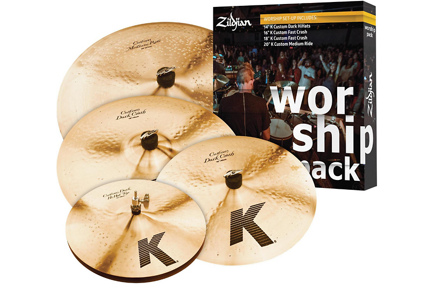 Zildjian K Custom Series Cymbal Set Worship