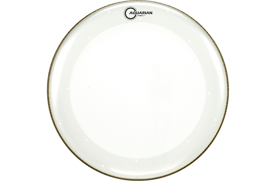 Aquarian Force I Bass Drum Batter Head Clear 22 in.
