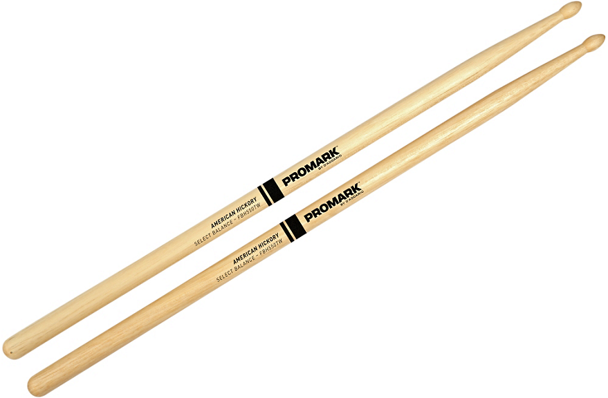 Promark Select Balance Forward Balance Wood Tip Drumsticks .550 in. Diameter Forward Balance