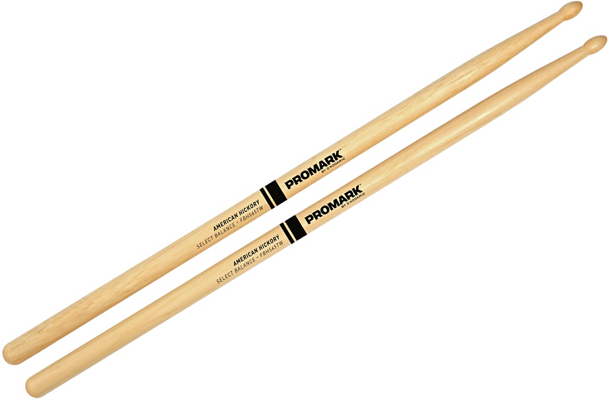 Promark Select Balance Forward Balance Wood Tip Drumsticks .565 in. Diameter Forward Balance